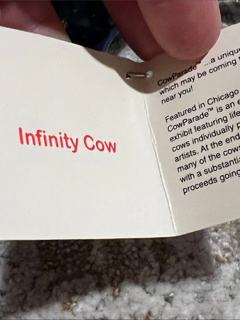 N/A decorative cow